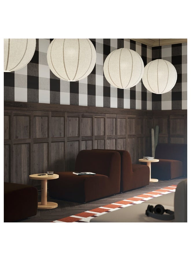 GULLSUDARE Pendant lamp shade, white/handmade, 70 cm - Image 3